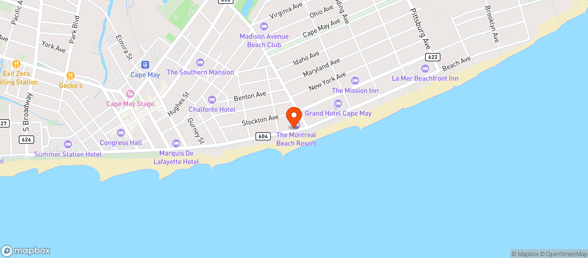 Map showing WINE CELLAR AT HARRY'S