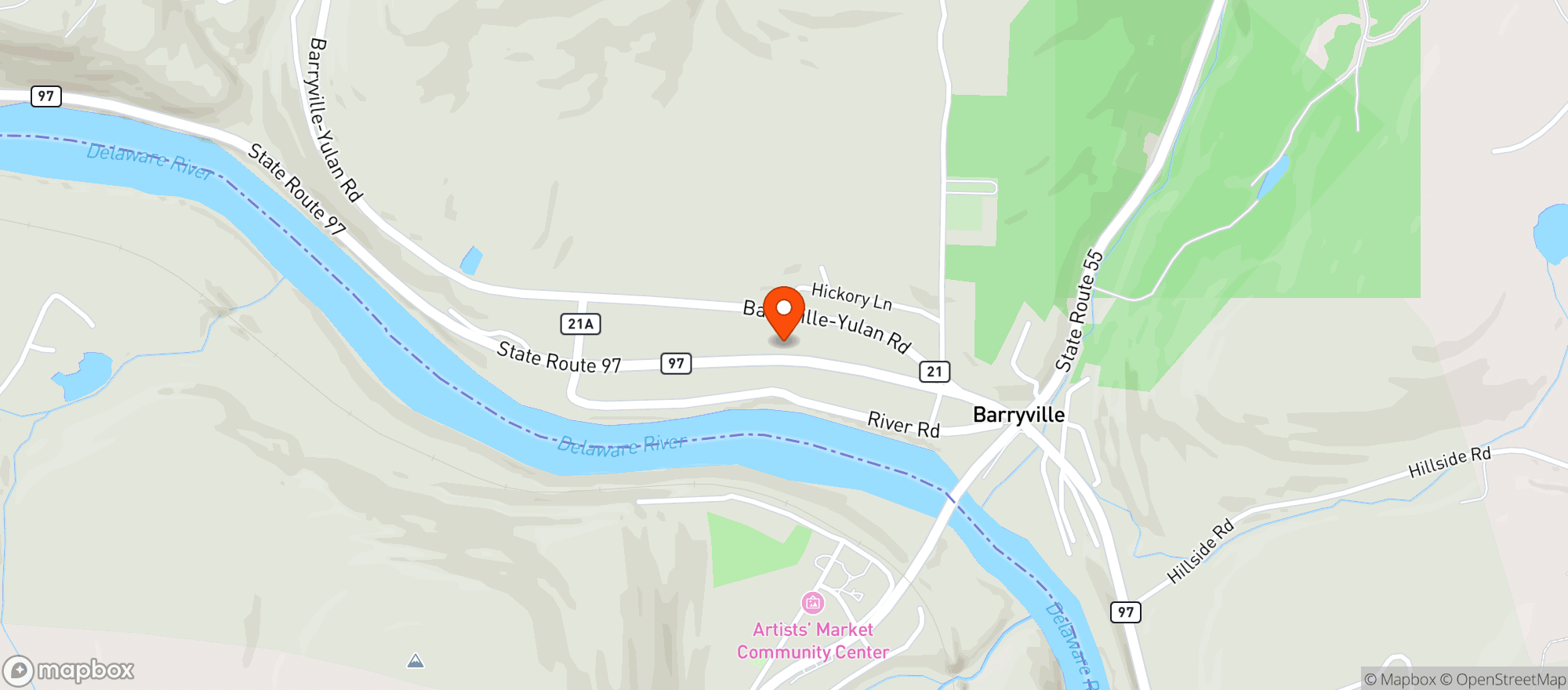 Map showing Cottage Wines