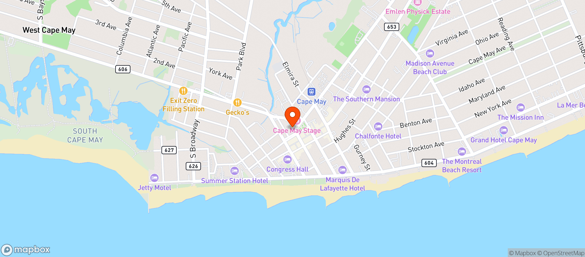 Map showing Colliers Liquor Store