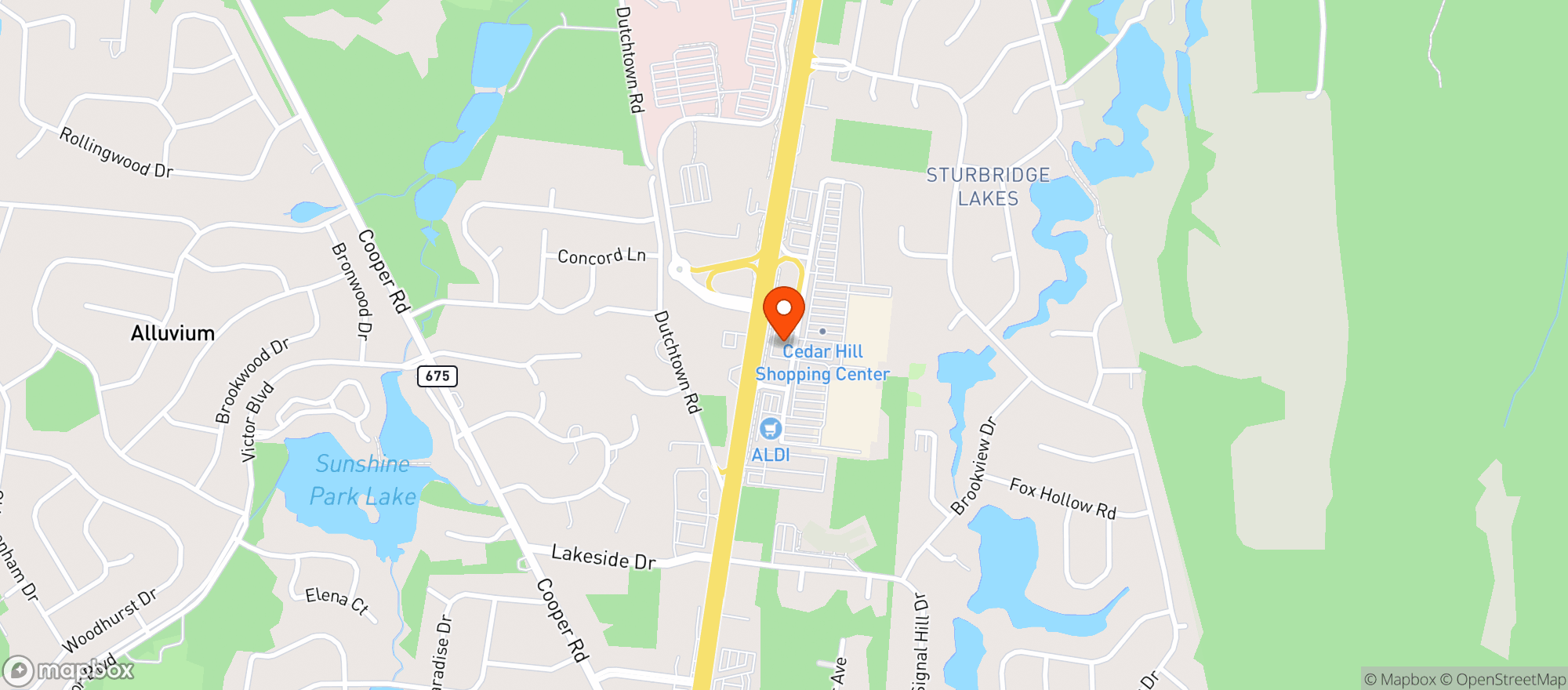 Map showing Vitamin Shoppe - Voorhees