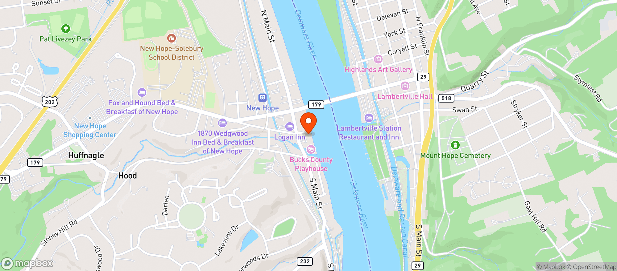 Map showing STELLA