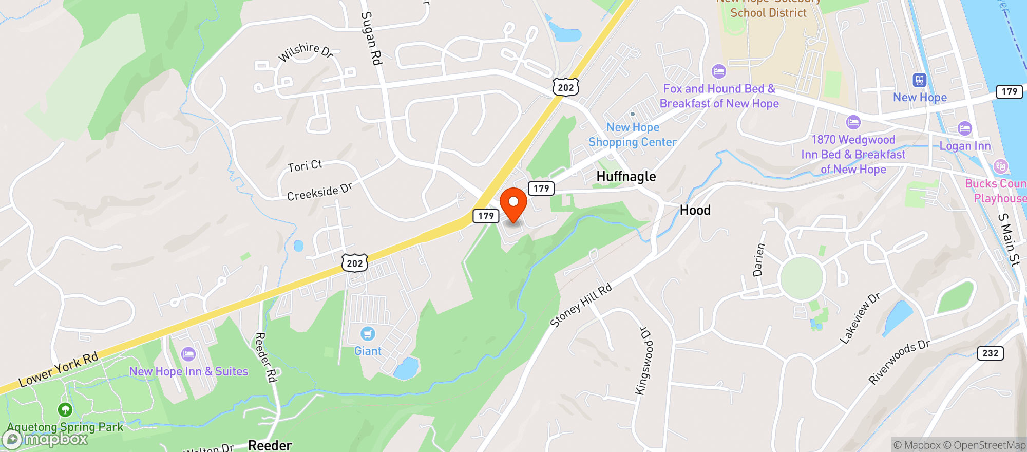 Map showing Soulberry Market LLC