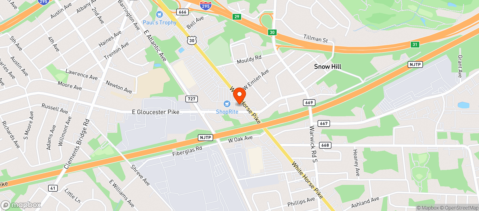 Map showing Vg Liquors