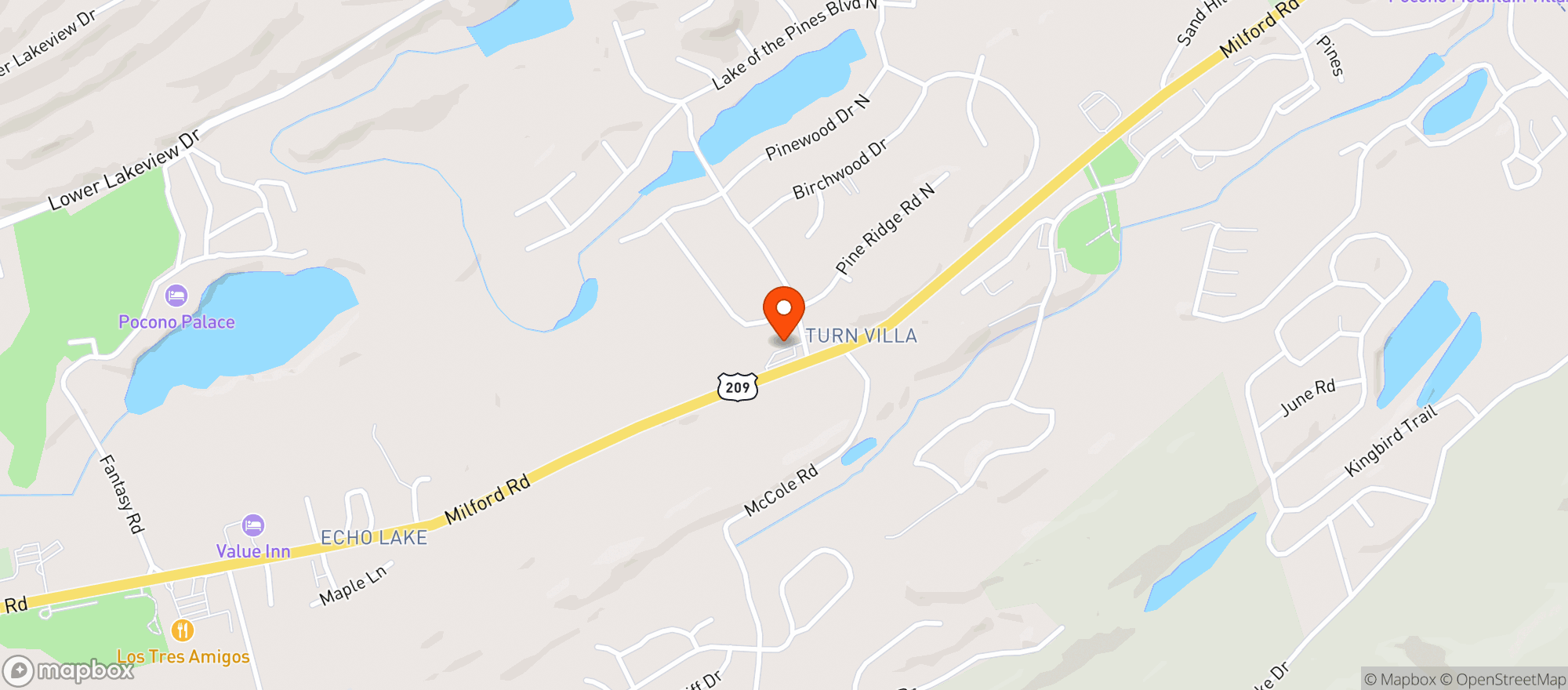 Map showing MIGGY'S DELI