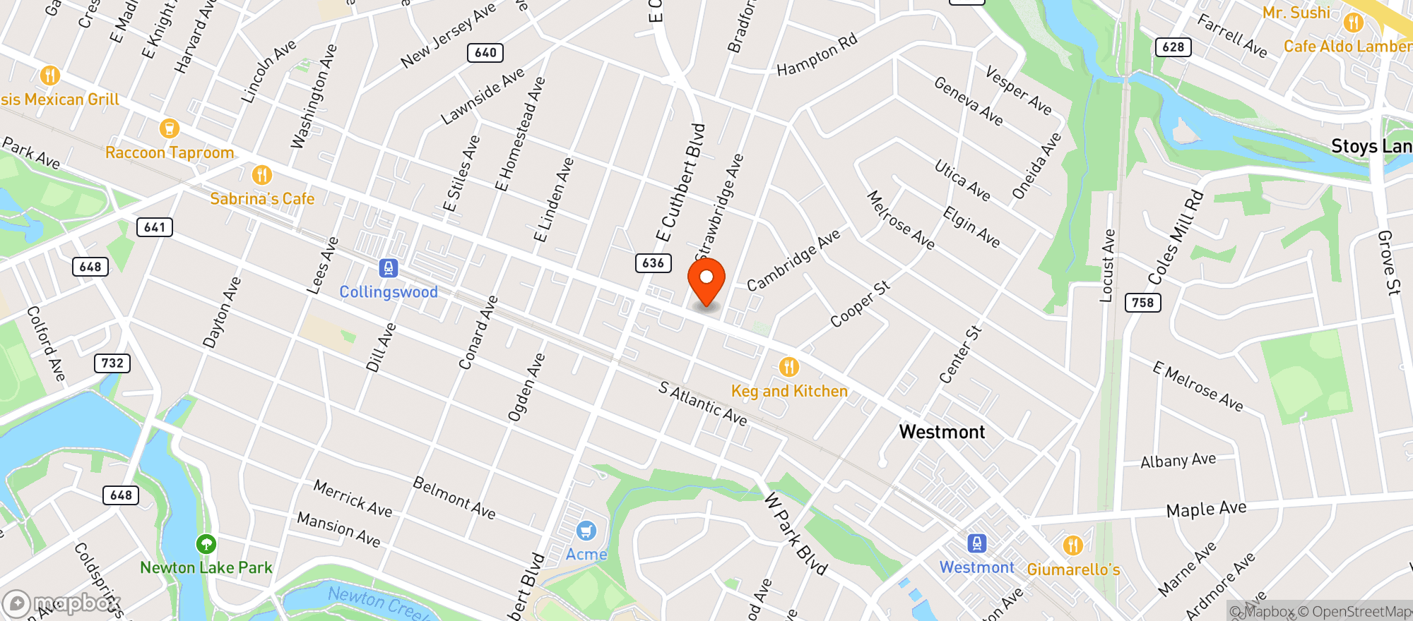 Map showing GOODBEET