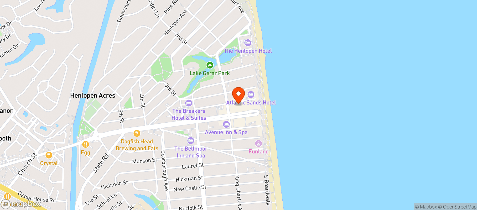 Map showing Cafe Azafran