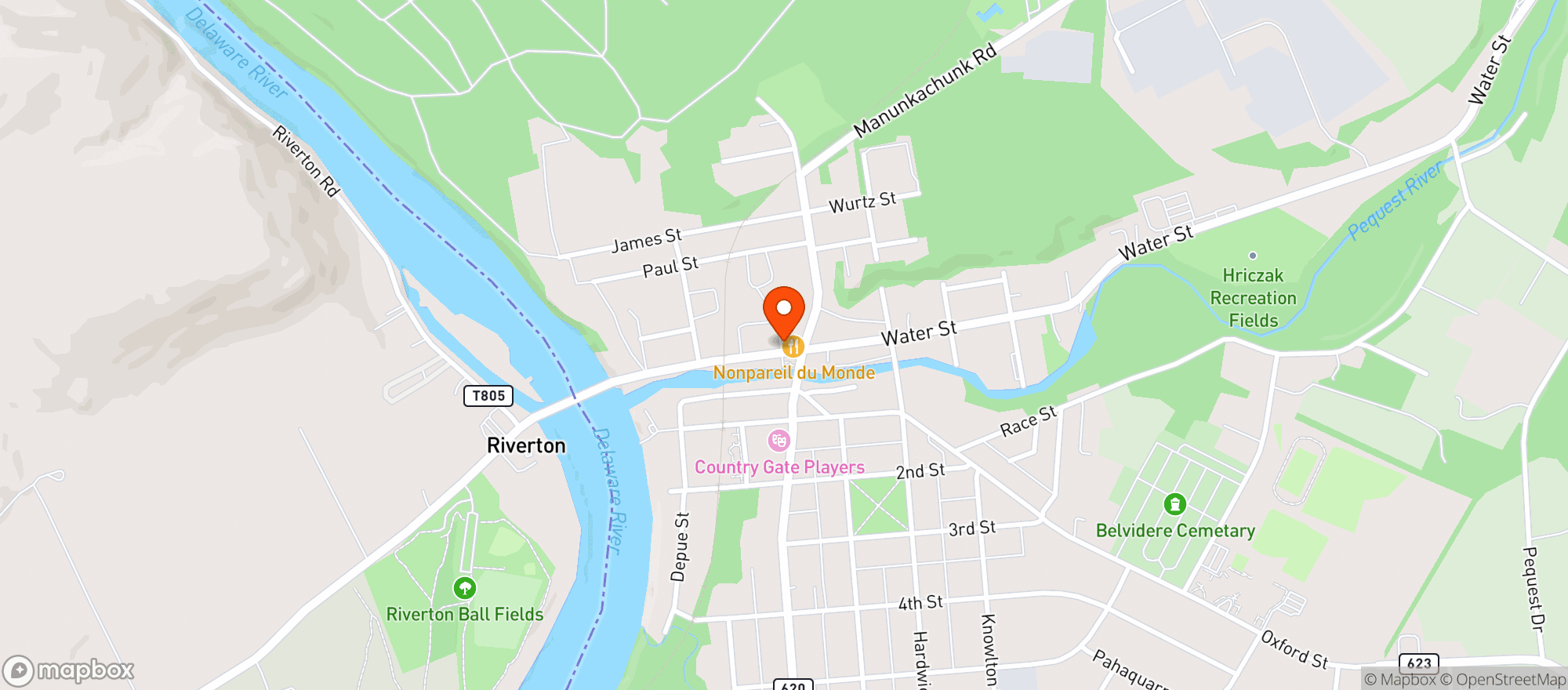 Map showing Infloressense Fine Art Gallery & Gift Shop