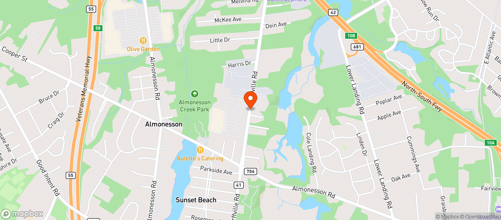 Map showing Mr Liquor