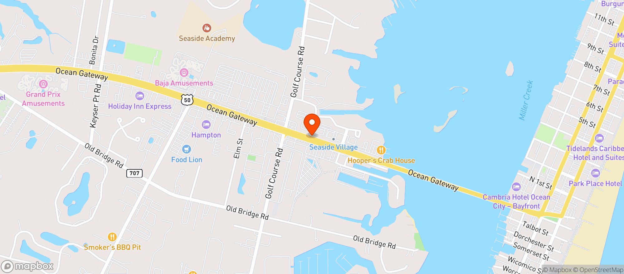 Map showing Kalamata Meze Bar