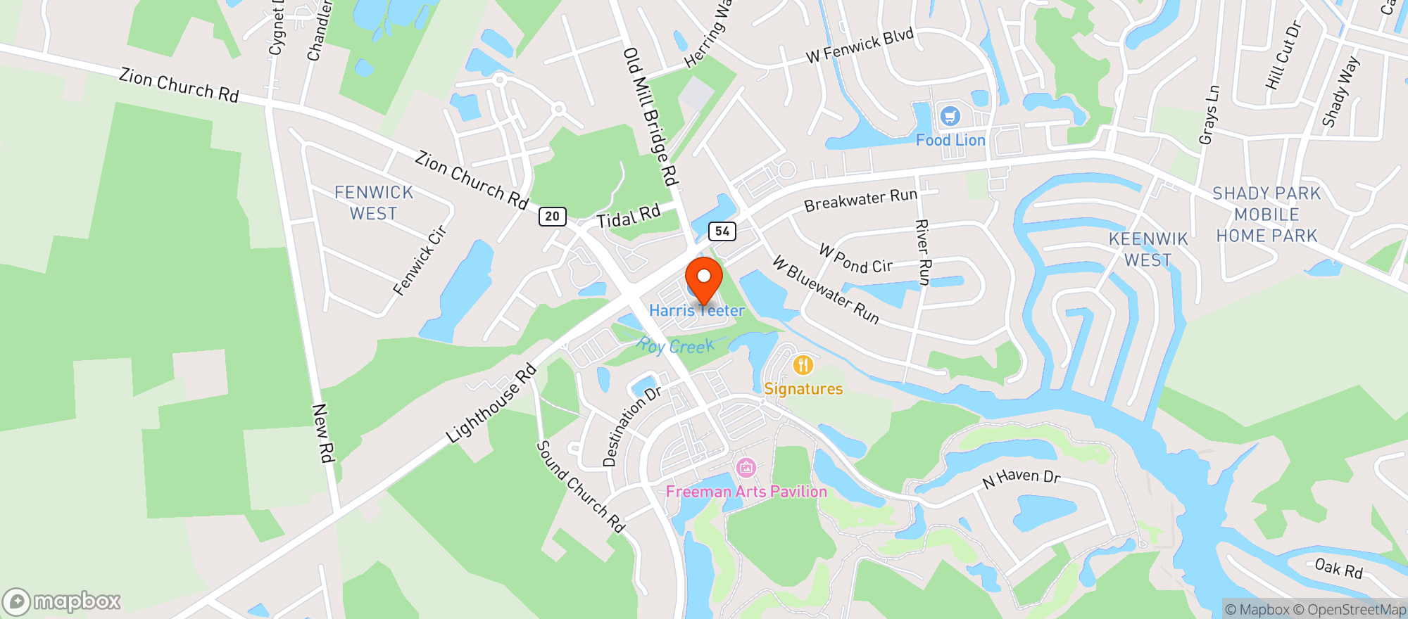 Map showing 286 Liquors