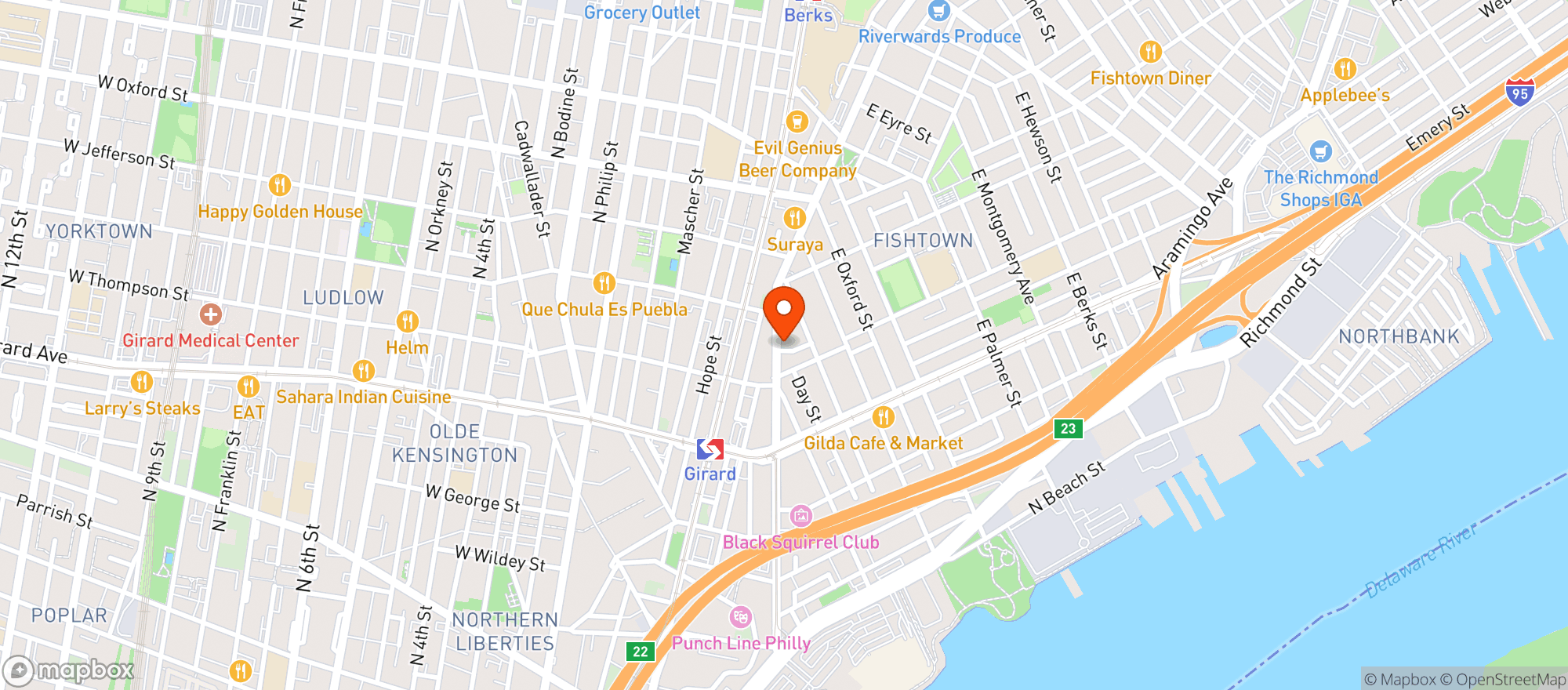 Map showing Reap