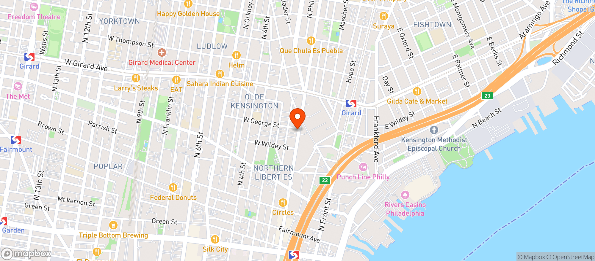 Map showing Giant Heirloom Market