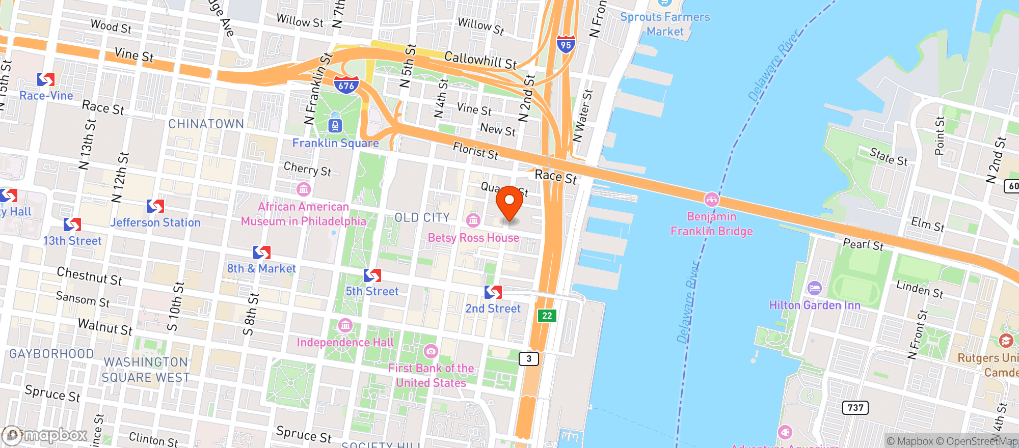 Map showing Calandrino's Old City