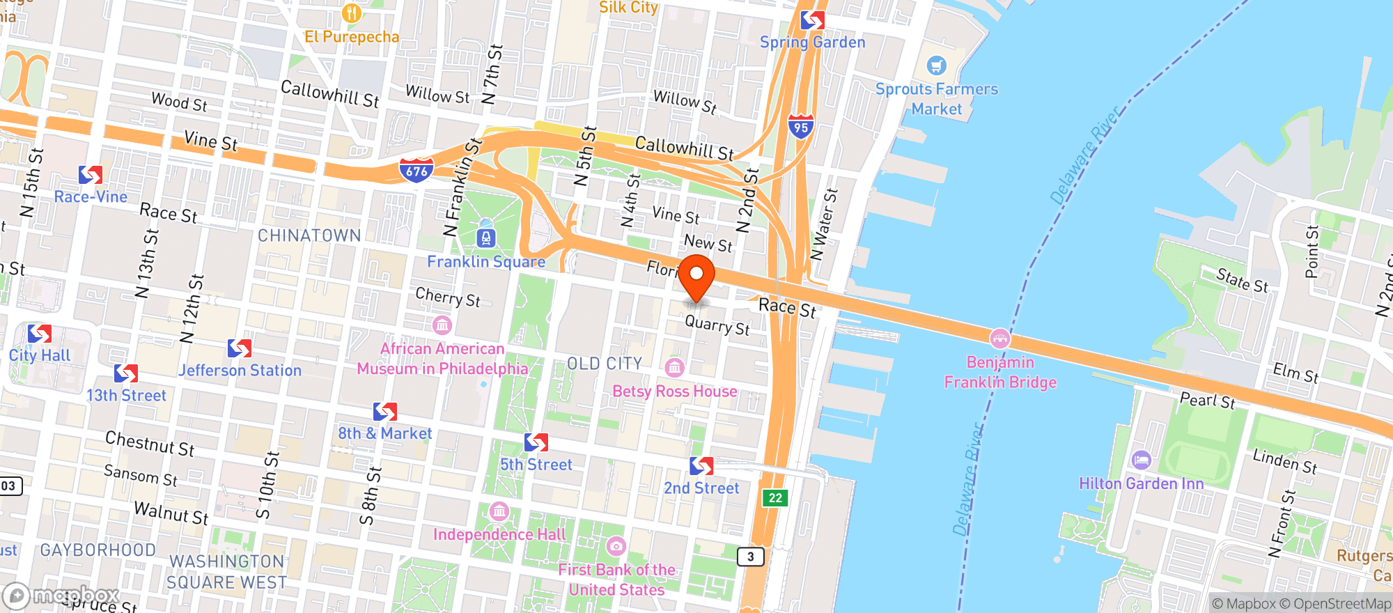 Map showing PADDYS PLACE