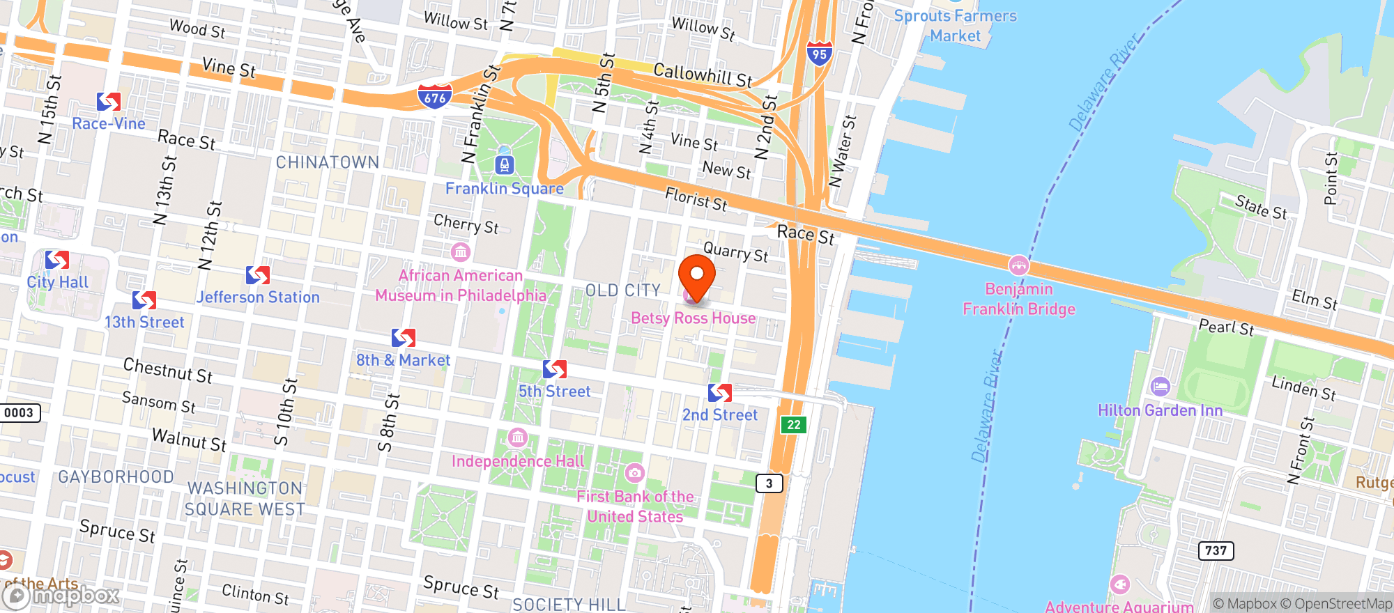 Map showing Mulberry Market