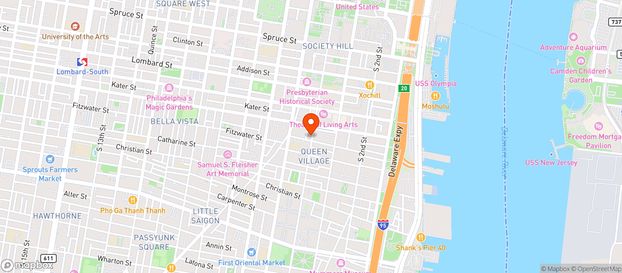 Map showing Yowie