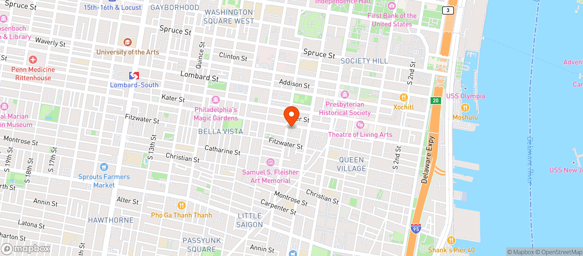 Map showing Rally