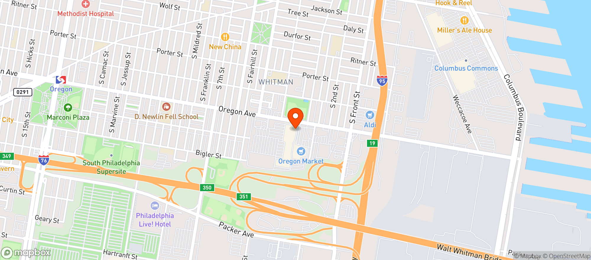 Map showing Kpot Korean Bbq & Hot Pot
