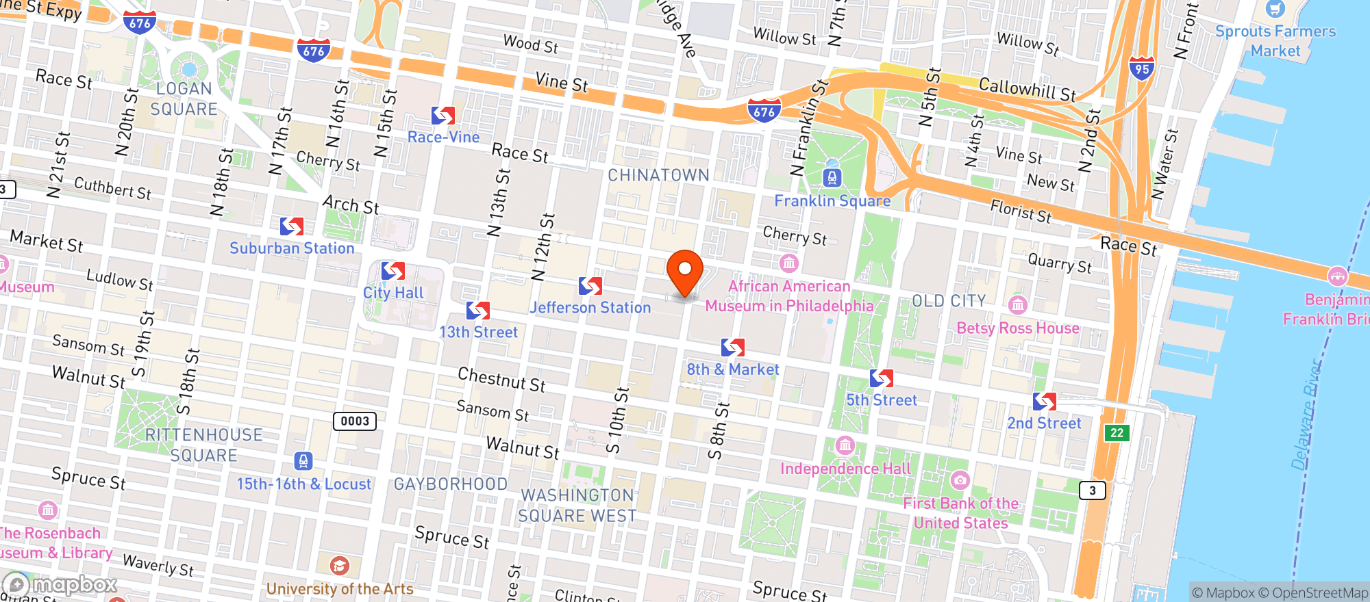 Map showing City Winery
