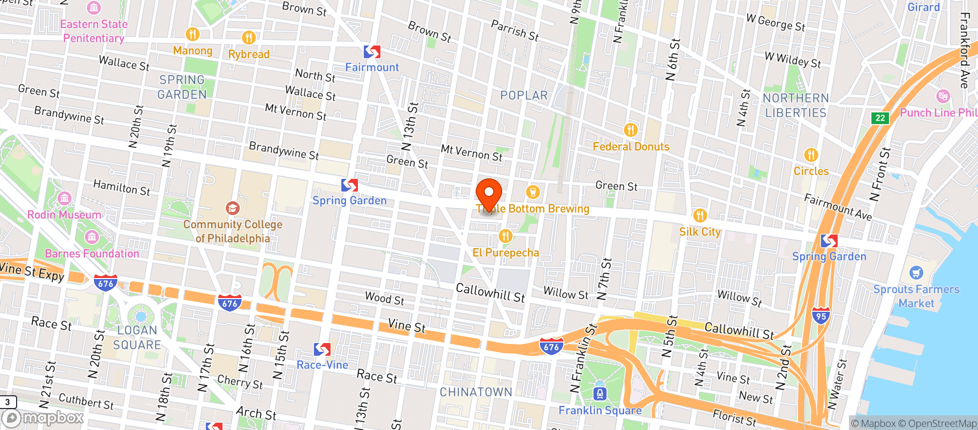 Map showing Union Transfer