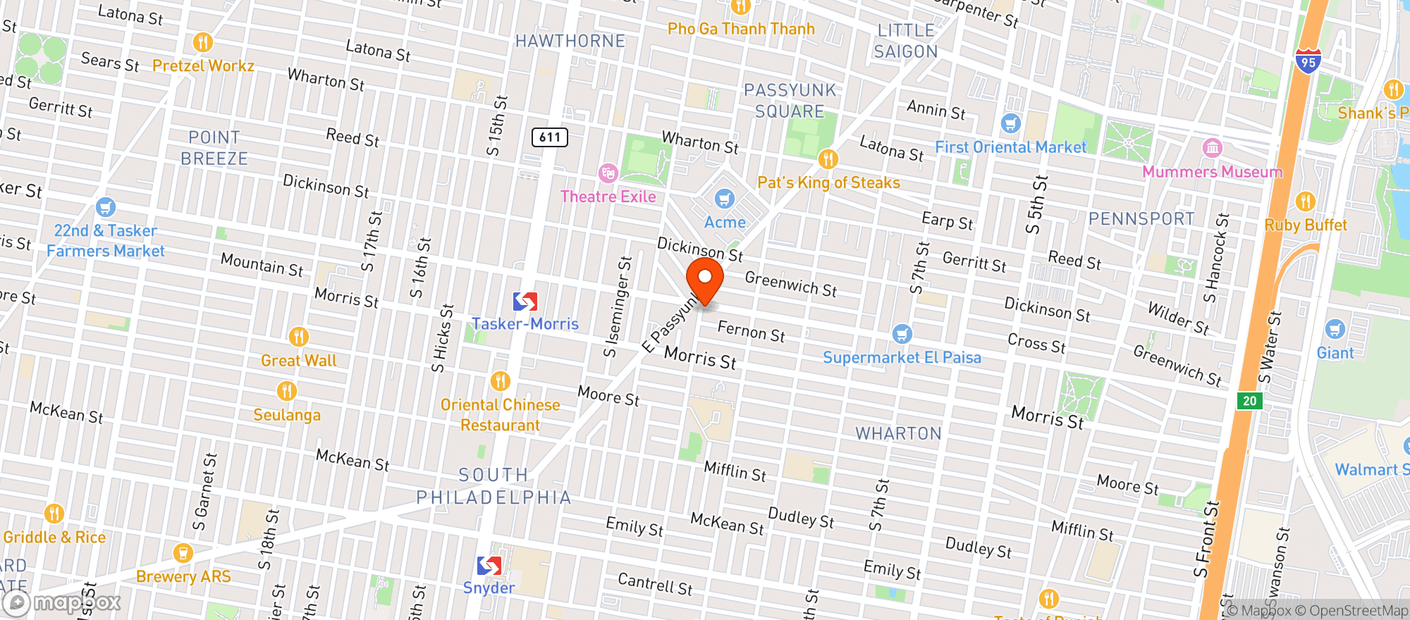 Map showing Mish Mish