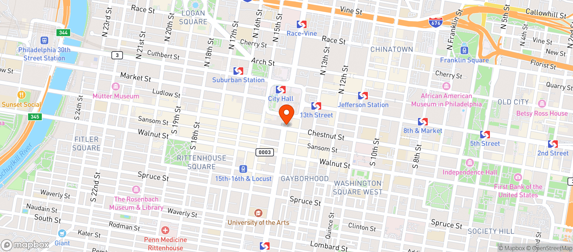 Map showing Giant Market #6549