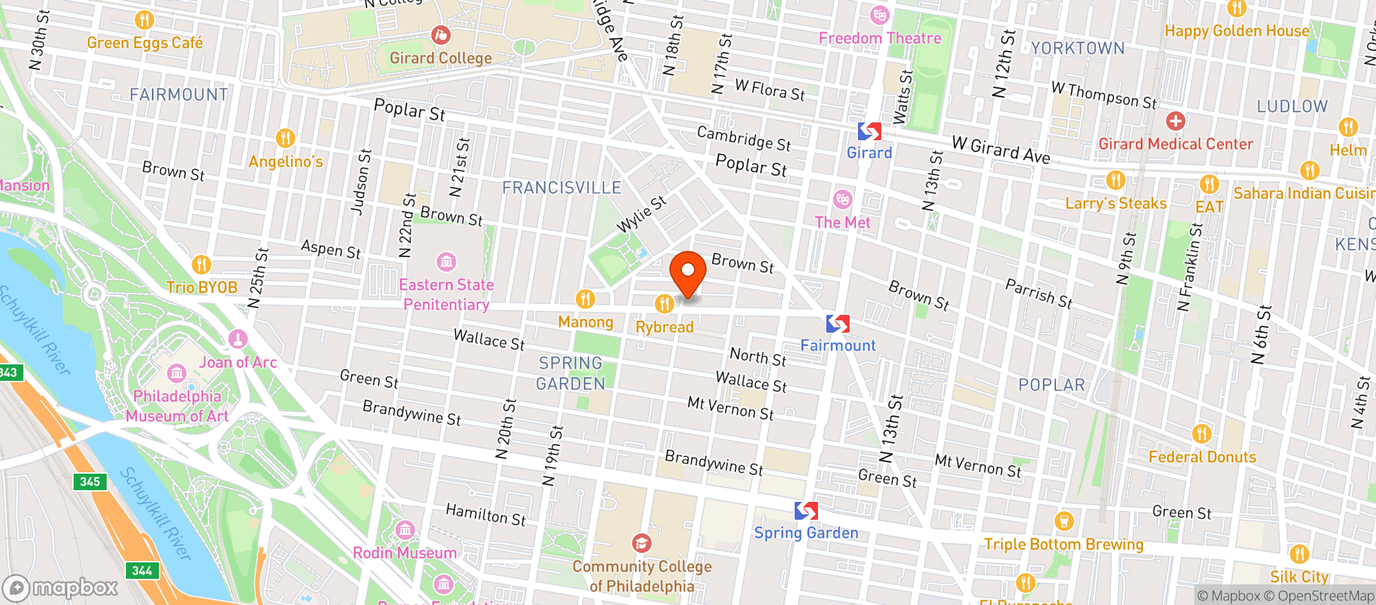 Map showing Stone'S Beverage
