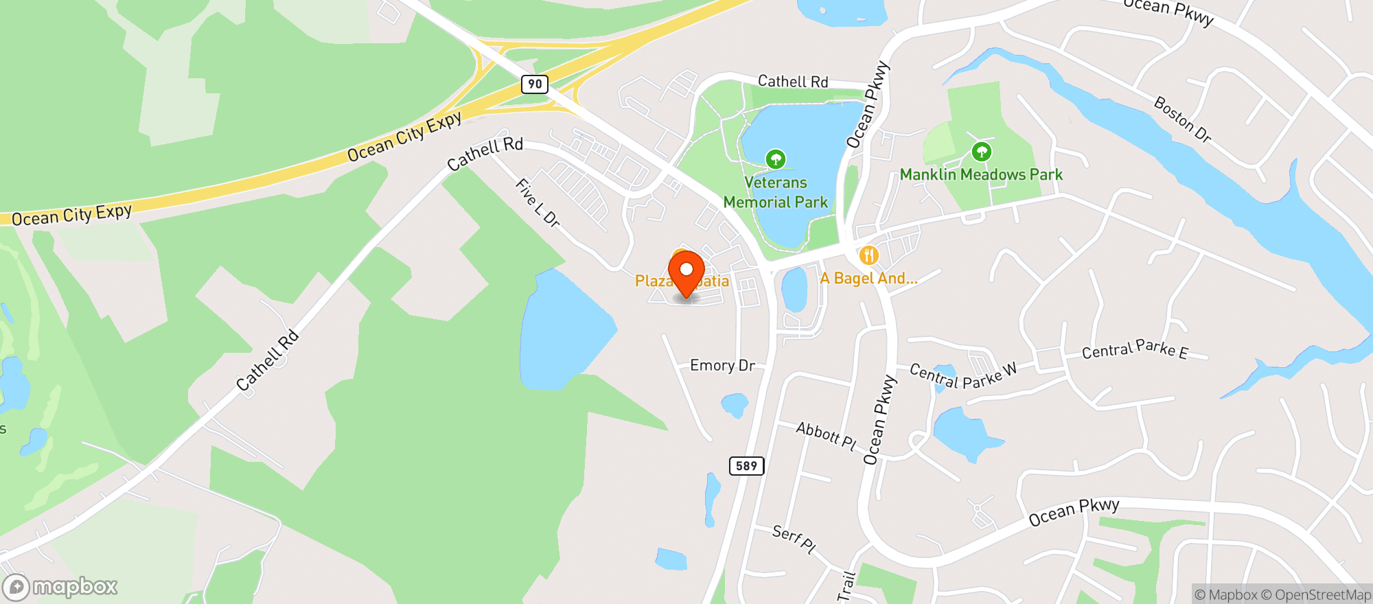 Map showing Food Lion