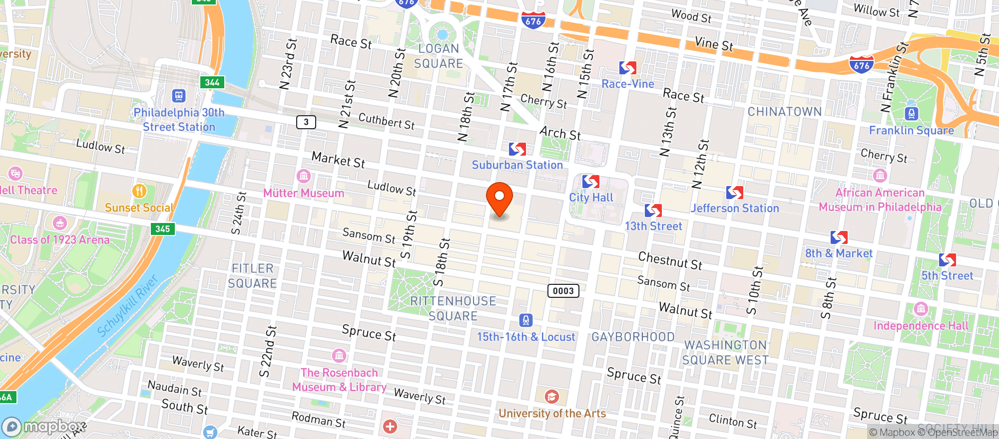 Map showing Puttshack