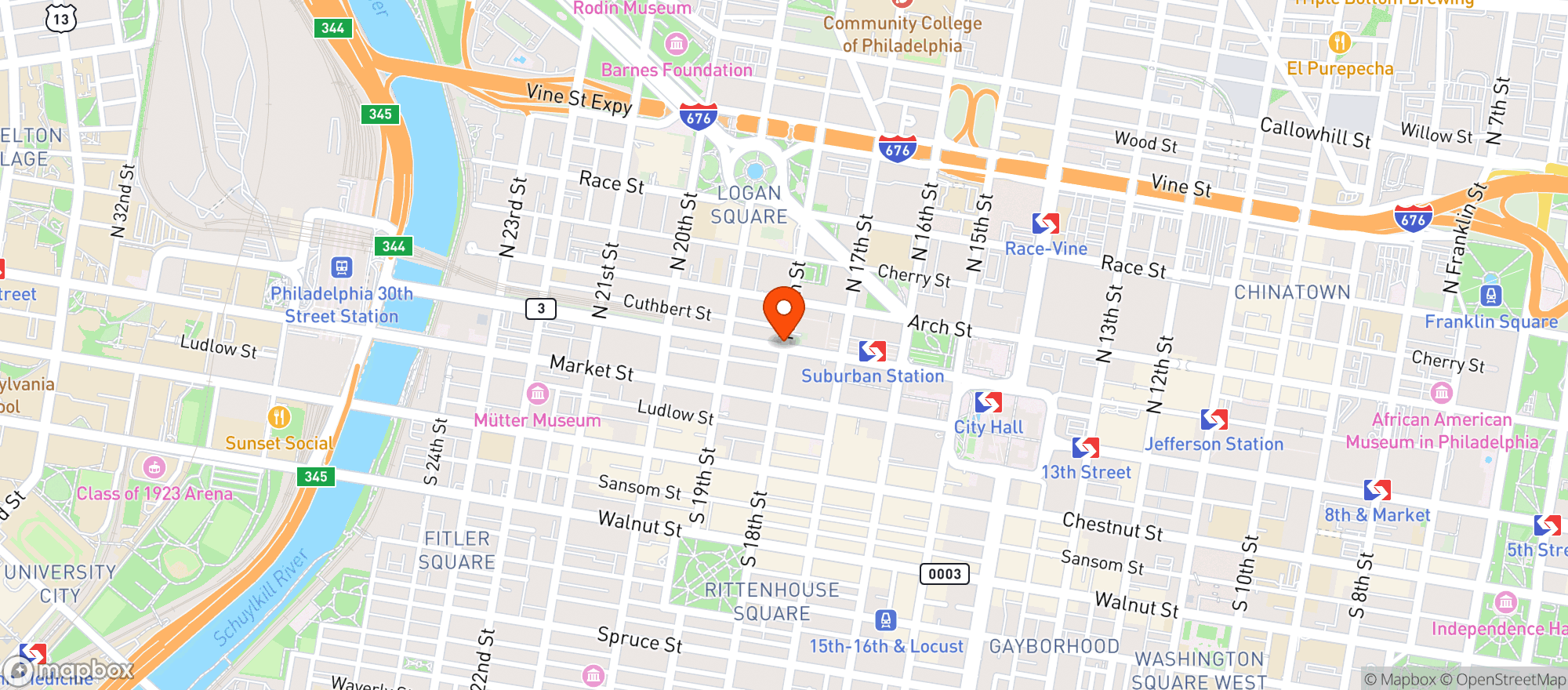 Map showing Old Nelson Restaurant