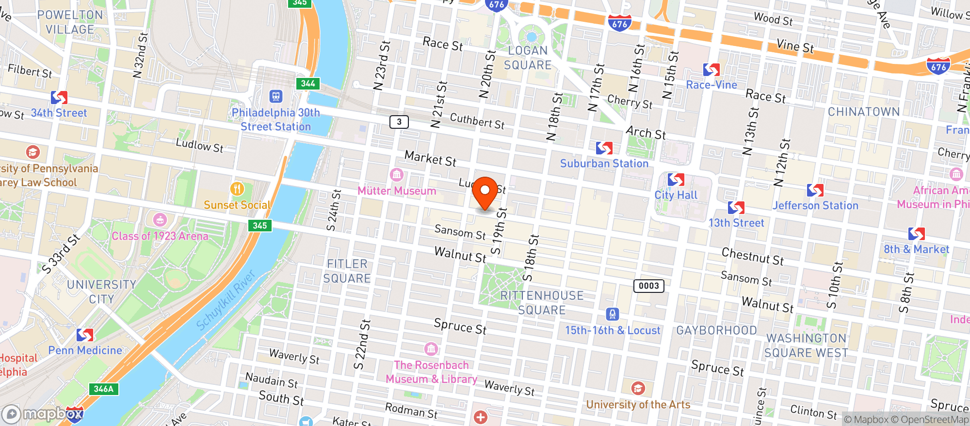 Map showing Con Murphys