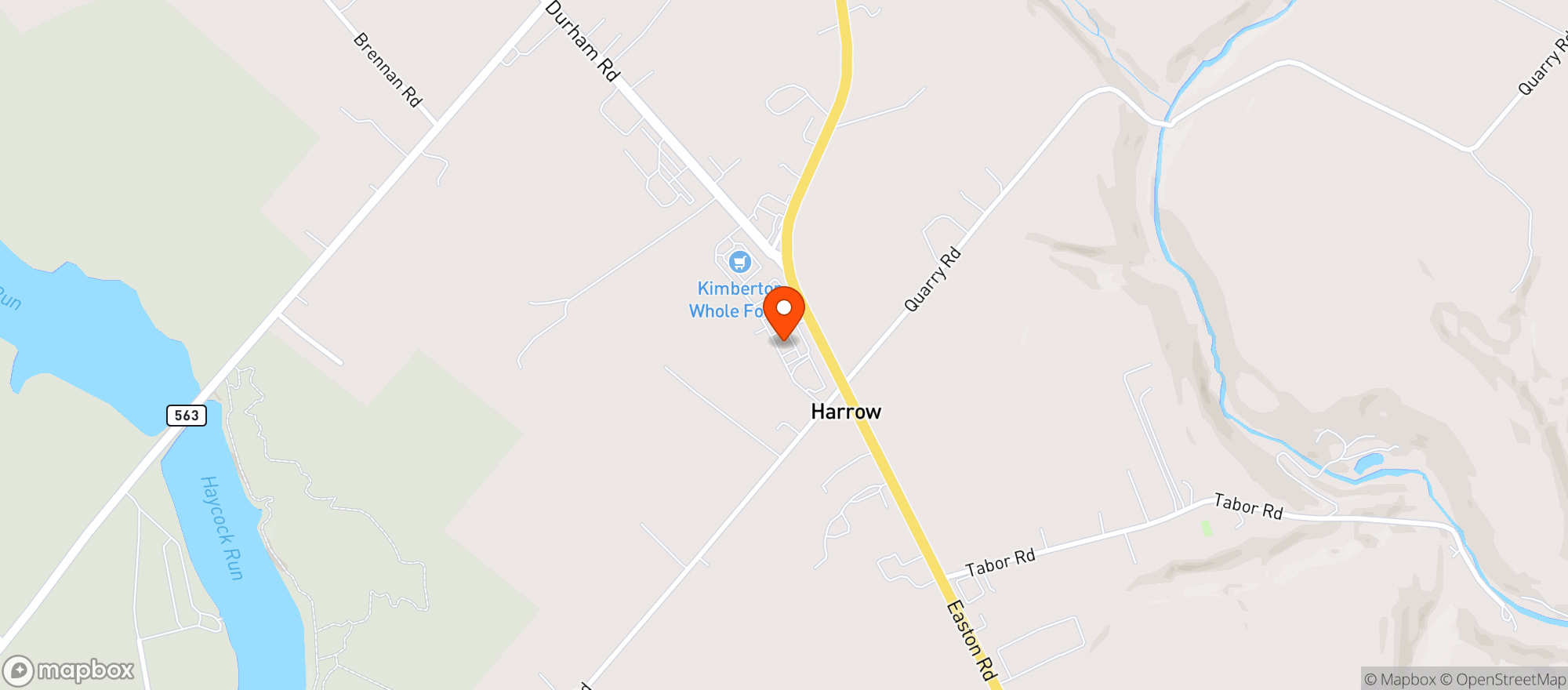 Map showing Turkey Hill Minit Mart #950293