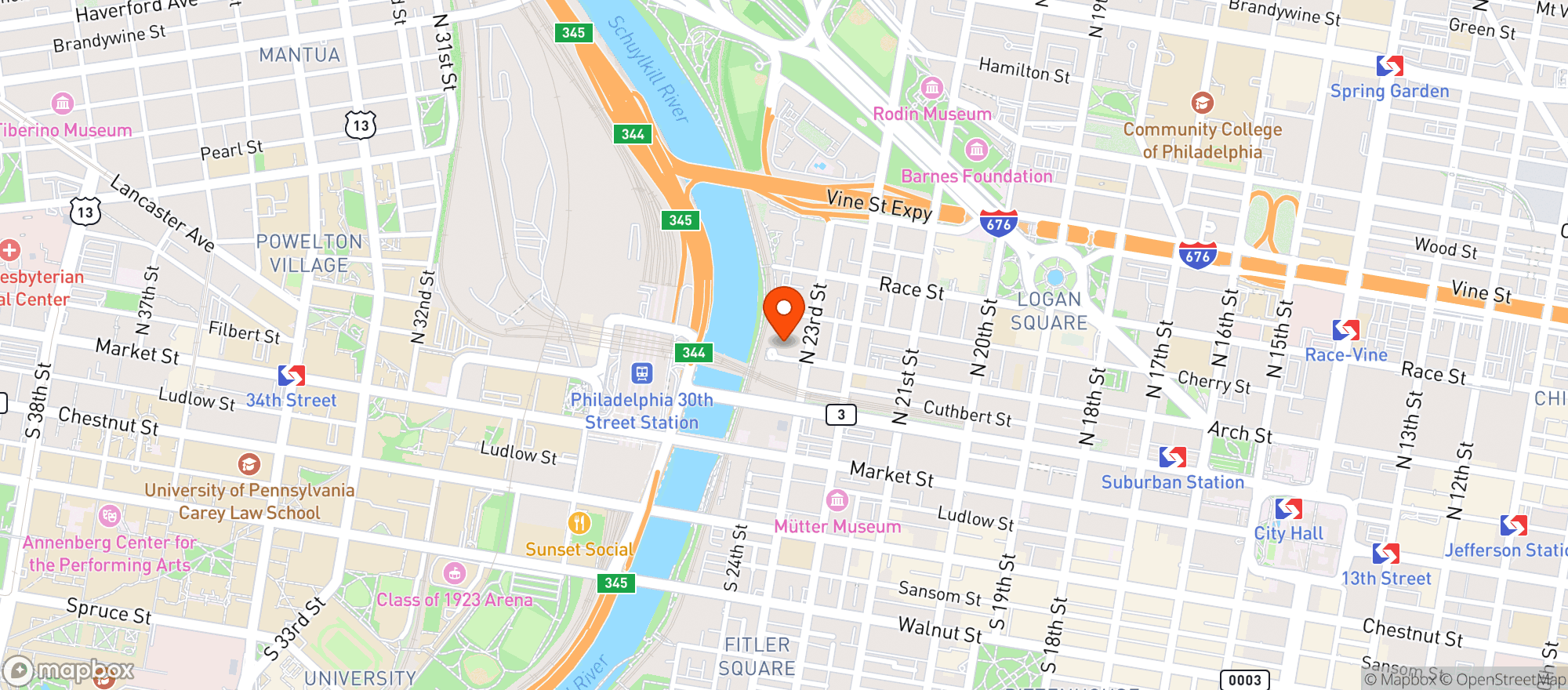 Map showing GIANT