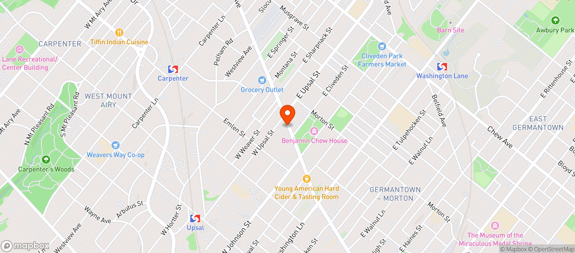 Map showing Move with Love