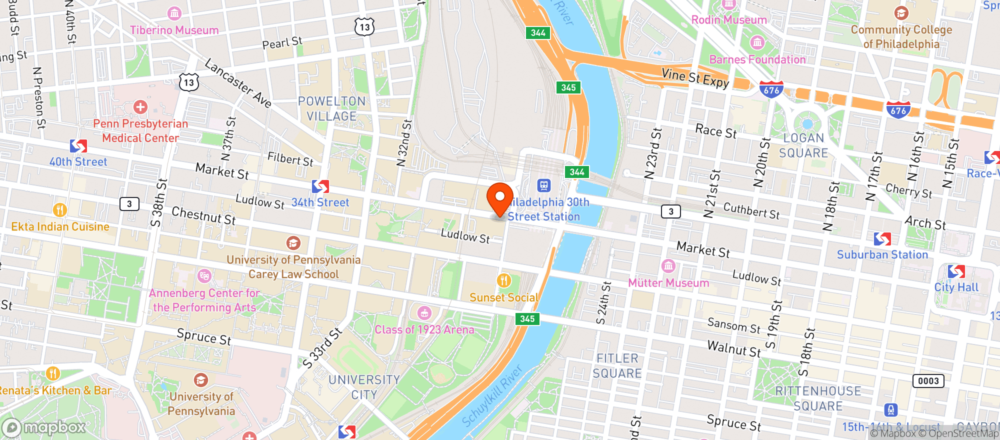 Map showing OLD NELSON FOOD COMPANY (FOOD COURT)