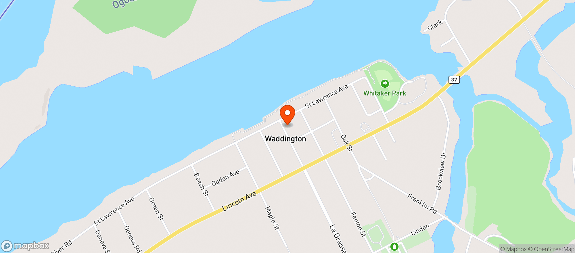 Map showing Borderlife Wine & Spirits