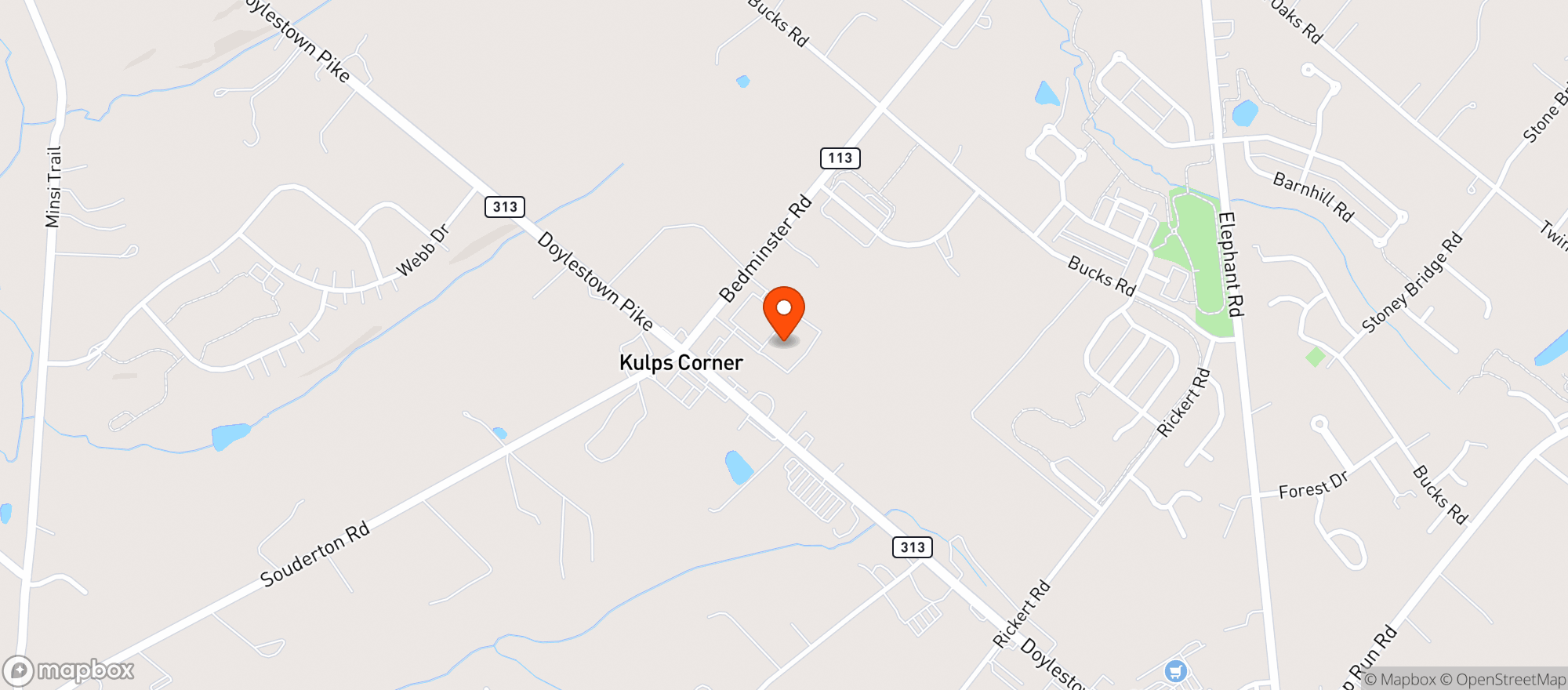 Map showing Weis Markets #227