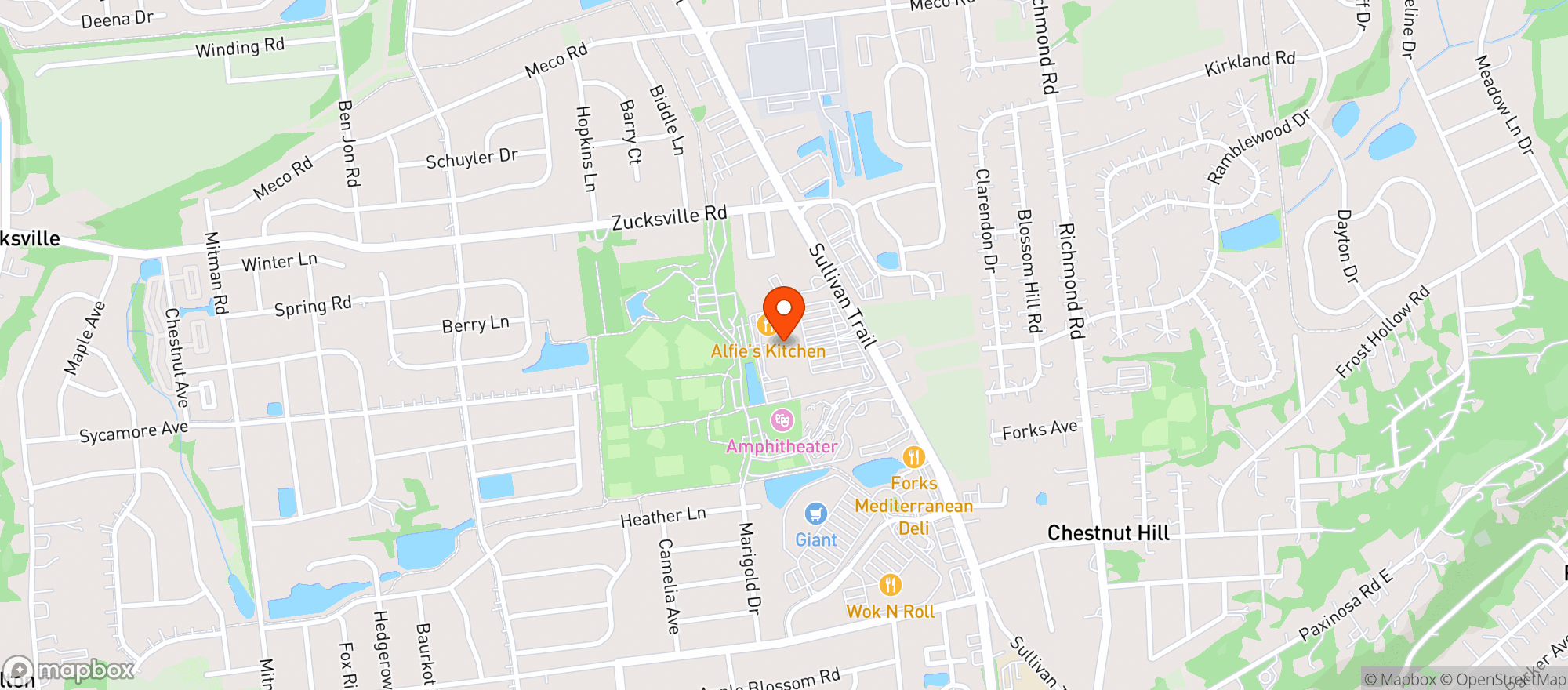 Map showing Green Vida Co