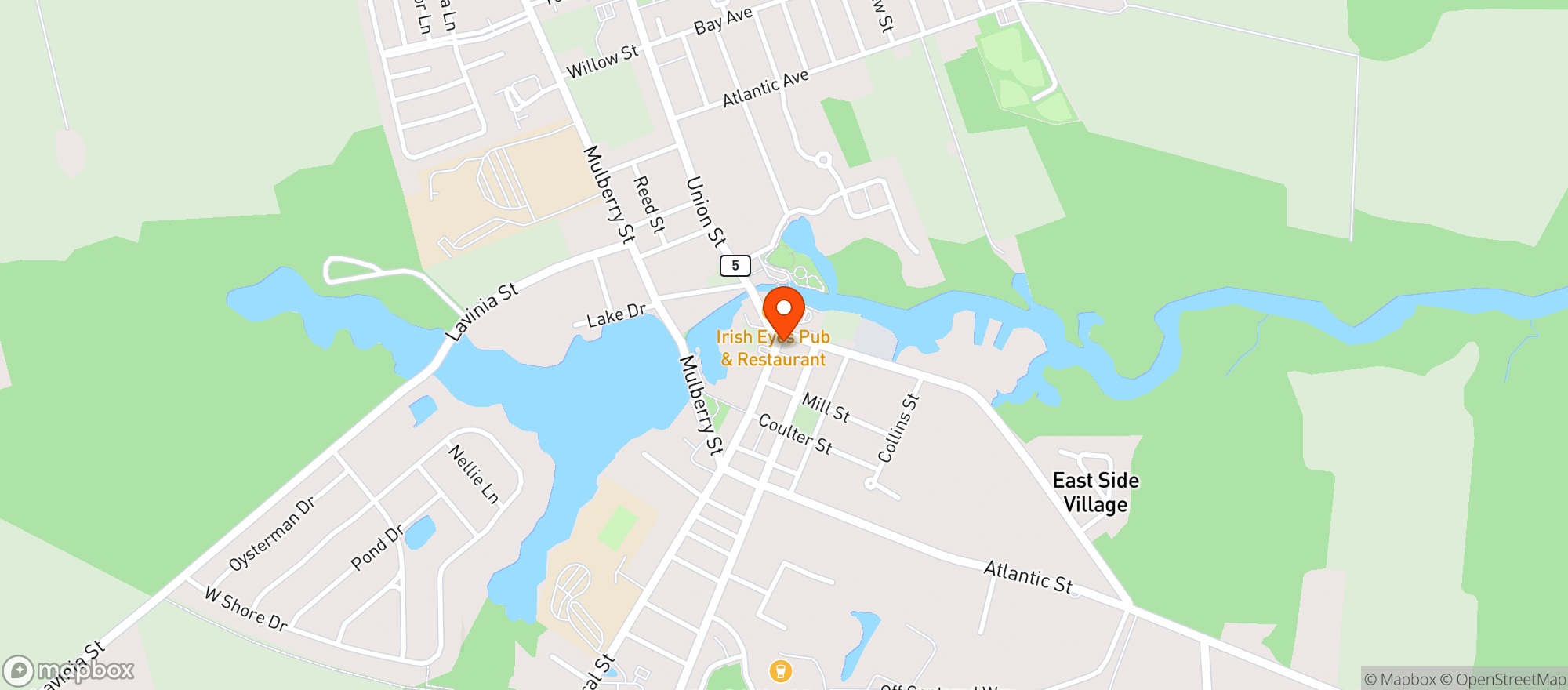 Map showing 282 Liquors