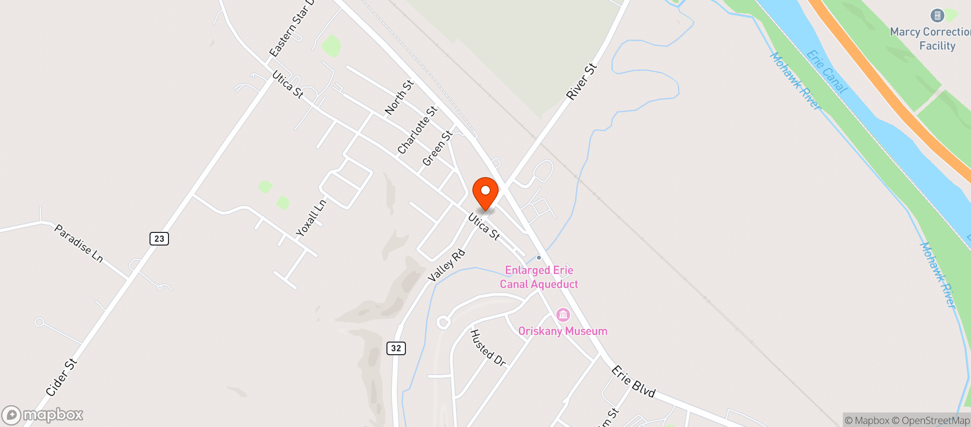 Map showing Stockdales Bar & Grill
