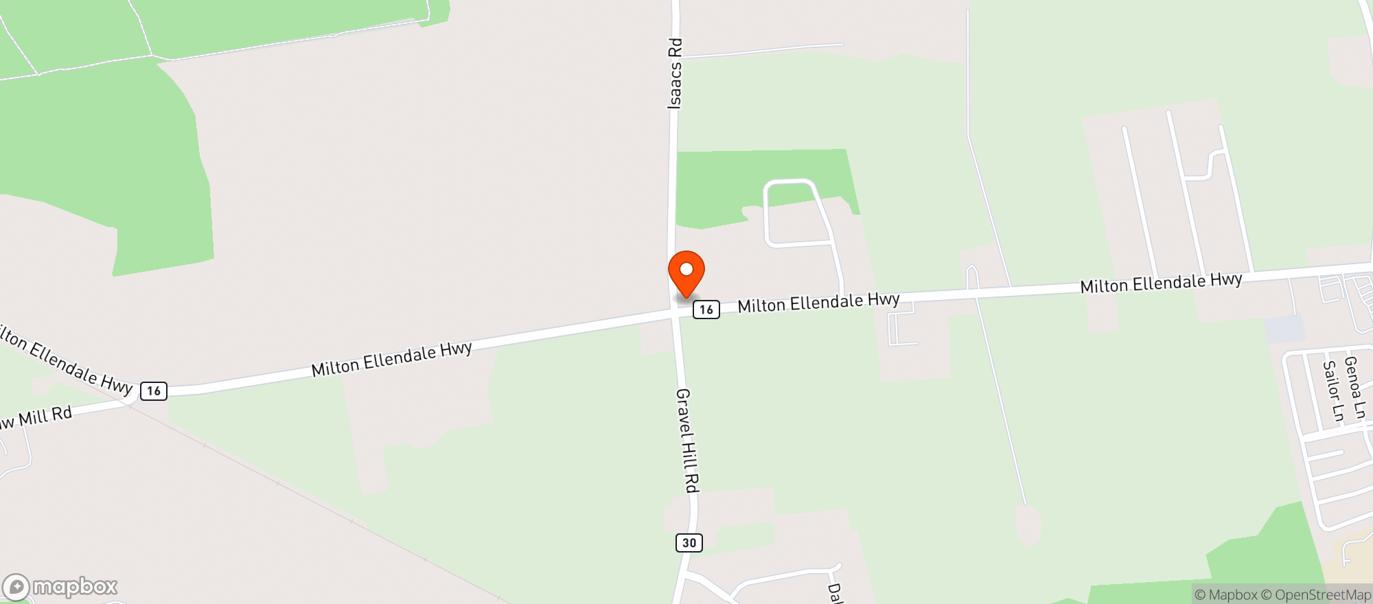 Map showing Kemp s Liquors