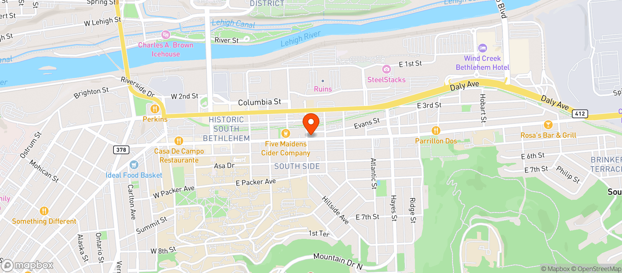 Map showing Lite Smoke Shop