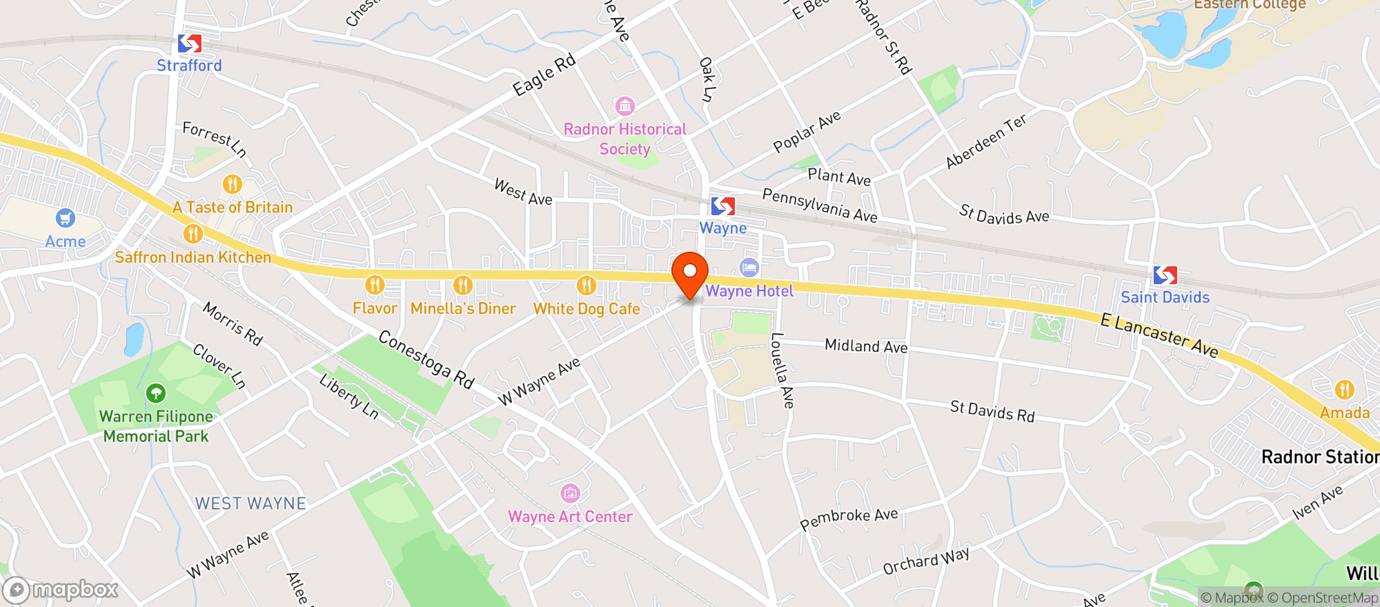 Map showing TPD Design House