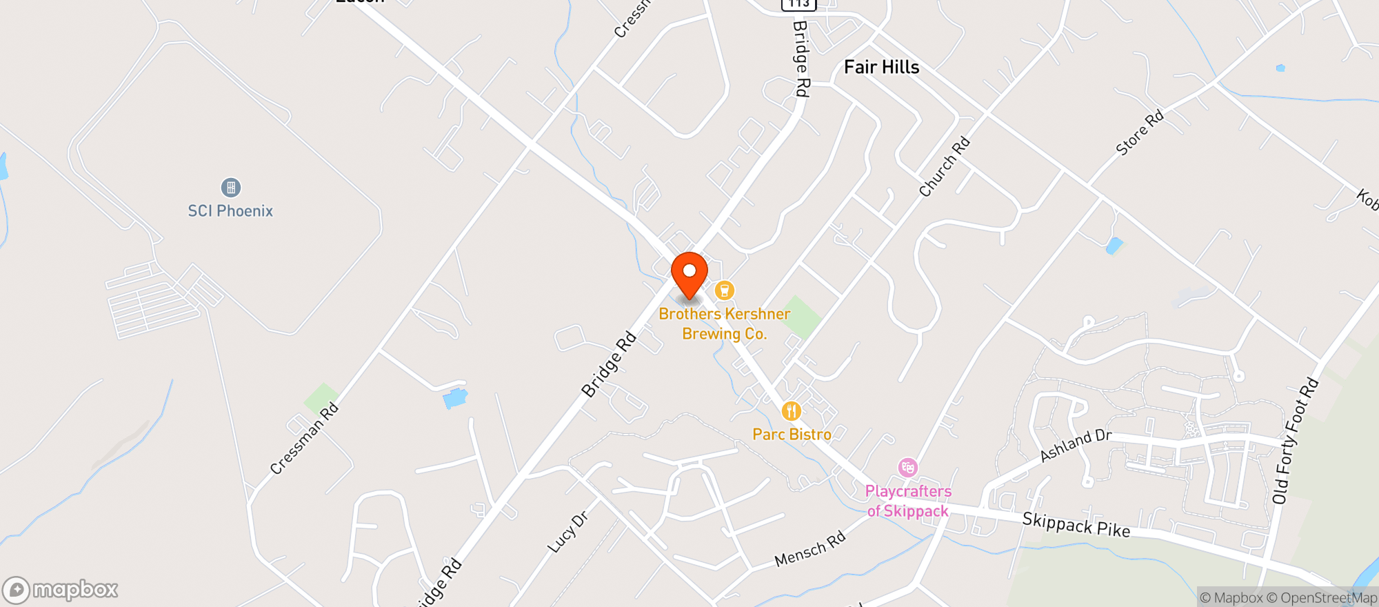 Map showing Skippack Pharmacy