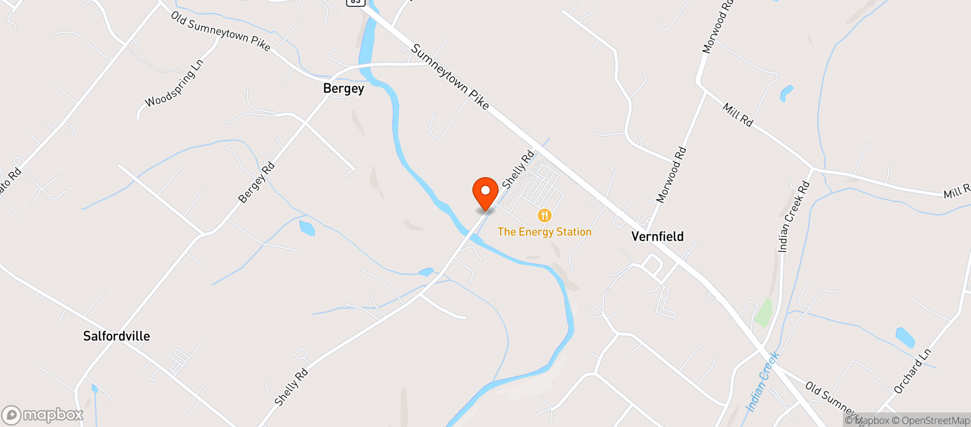 Map showing Landis Liquor