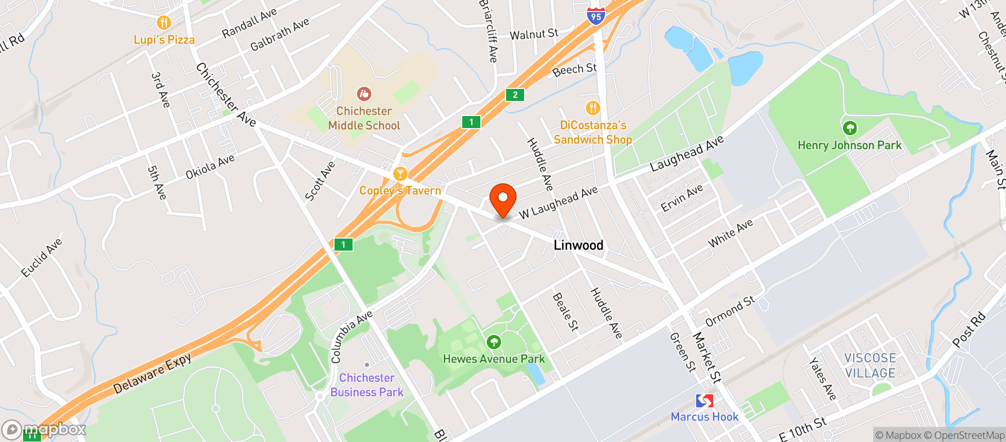 Map showing Foodland #32 Laie