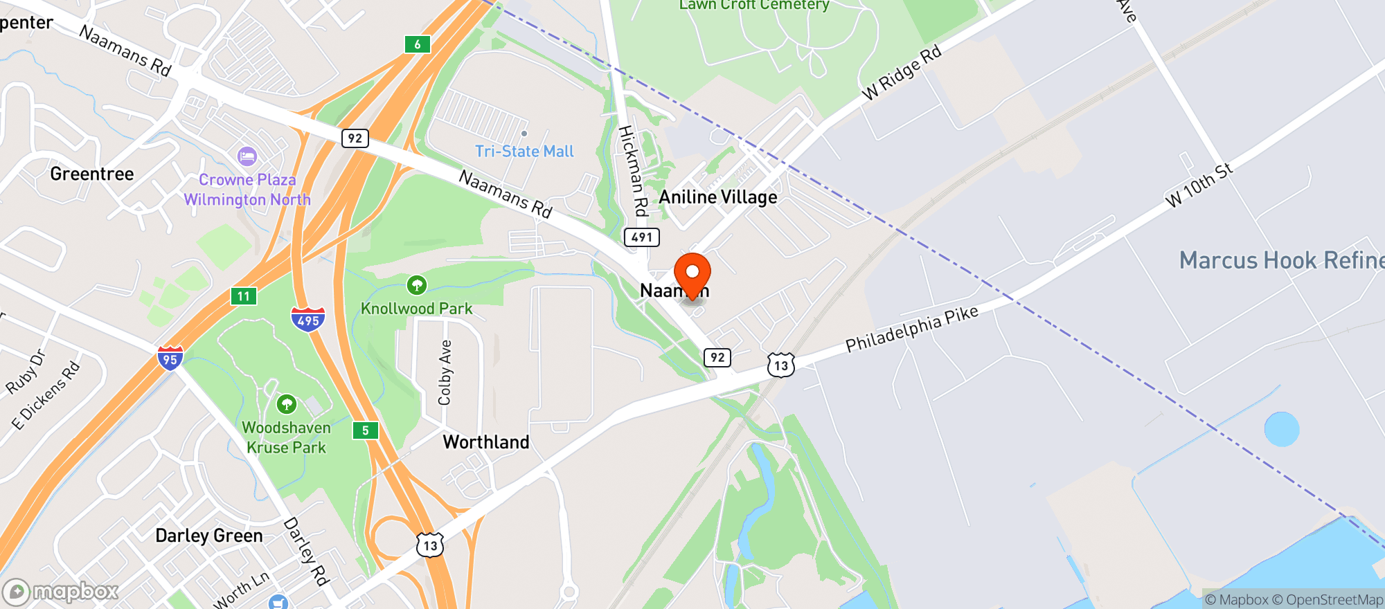 Map showing 377 Liquors