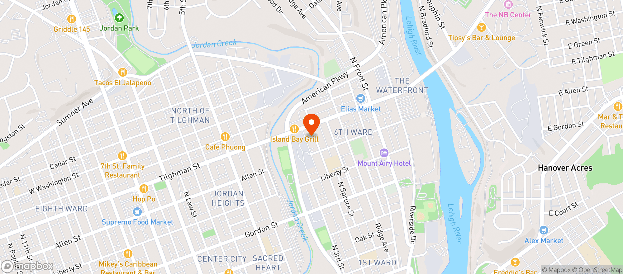 Map showing Lite Smoke Shop