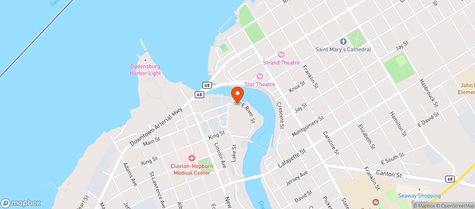 Map showing Hozmerica Llc
