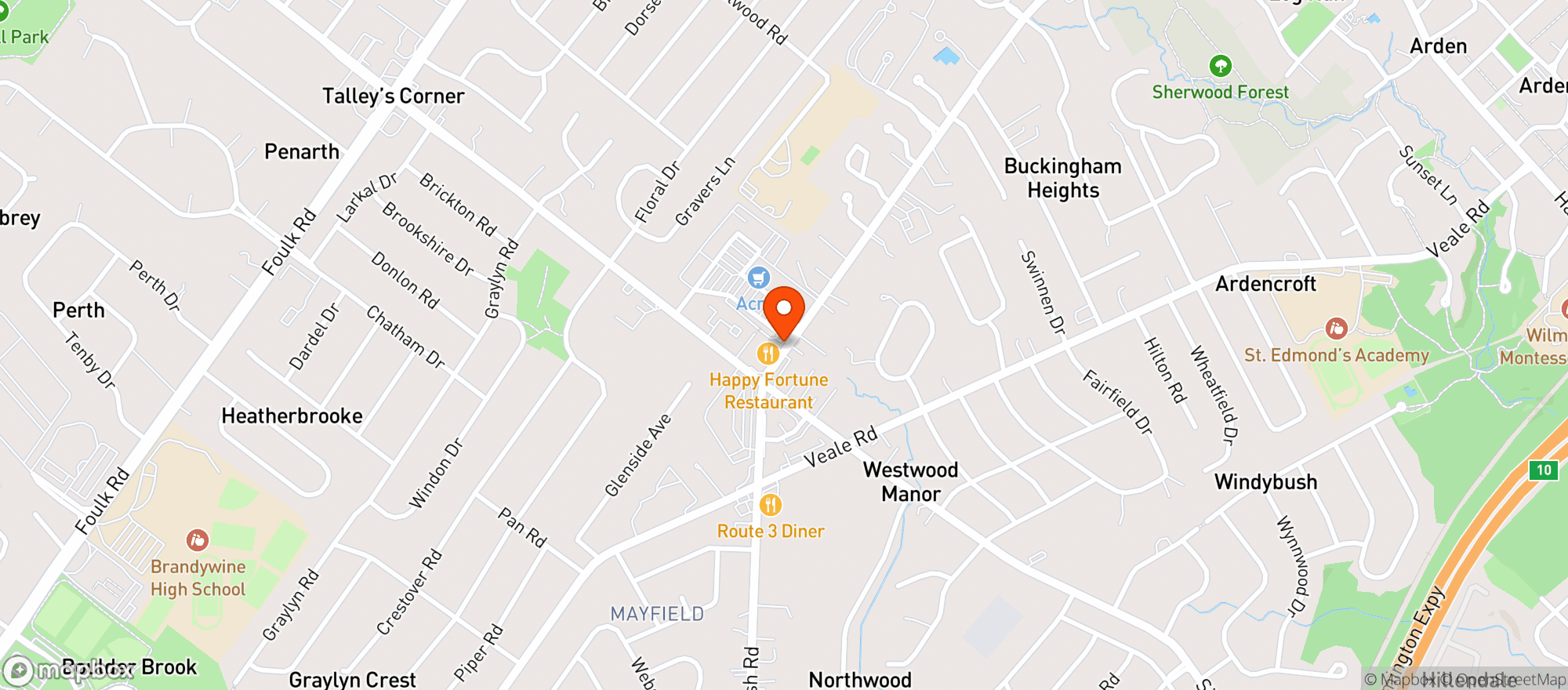 Map showing Gnc